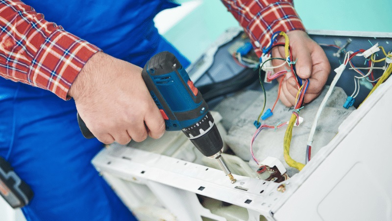 Gördes Mdv Mdv çamaşır makinesi kart tamiri – Su almama arızası orijinal parça ile giderildi. - Teknik servis örneği